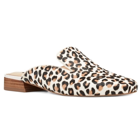 Nine West Calf Hair Square Toe Mules - Picture 1 of 10